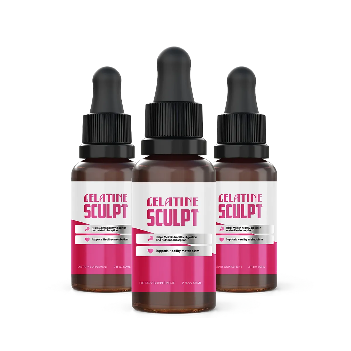 Gelatine Sculpt bottles