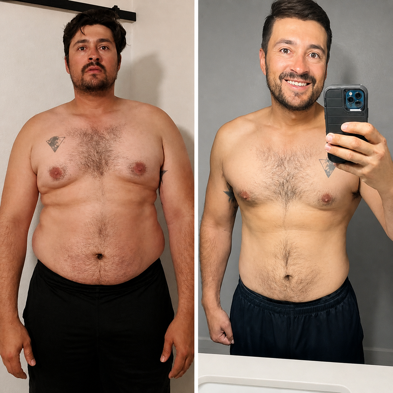 David Chen Before and After